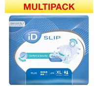 iD Expert Incontinence Slip Plus - Extra Large (XL) Case Saver - 4 Packs of 14