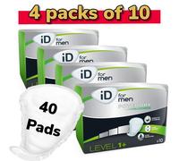 iD For Men Level 1 Incontinence Pads - Level 1