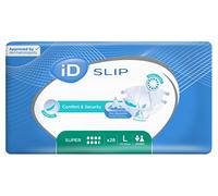 iD Expert Slip All-in-One Incontinence Briefs - Super - Large (3 Packs of 28)