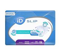 ID Expert Incontinence Belt, Fast Absorbing Disposable Pads for Men and Women, Maxi, Heavy Absorption, Size Medium 80-125 cm, Pack of 15