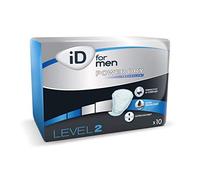 iD for Men Level 2 Incontinence Pads (1 Pack of 10)
