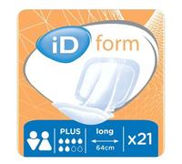 Sorbothane Incontinence Pads iD Expert Form Plus Size 2 21 Pads – Anti-leak, Wetness Indicator
