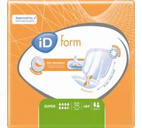 iD Form Super Extra Long Absorbent Incontinence Pads | 4 Packs of 21 | Incontinence Pads, Odour Control, Hypoallergenic Incontinence Pads, Highly Absorbent Pads, Anti-Leak Protection