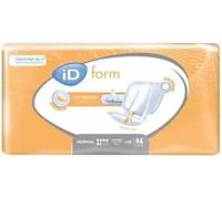 iD Form Unisex Normal Form Incontinence Pads Plus - Adult Unisex Large Incontinence Pads for Urinary & Faecal Incontinence Pad for Men & Women 28 Pack - Approved by Dermatologists