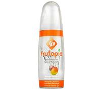 ID Frutopia Mango Passionfruit Flavoured Lube 100ml Pump Bottle - Natural Flavoured Water Based Lubricant For Oral Sex