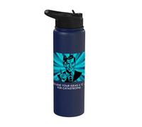I'd Give Your Ideas A 'C' for Catastrophe Sarcastic People Stainless Steel Insulated Water Bottle