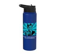 I'd Give Your Ideas A 'C' for Catastrophe Sarcastic People Stainless Steel Insulated Water Bottle