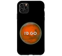 I'D GO Funny Humorous Witty Occupy Mars Case for iPhone 11 Pro Max