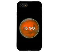 I'D GO Funny Humorous Witty Occupy Mars Case for iPhone SE (2020) / 7/8