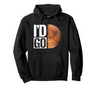 I'D GO. Mars Colonization Pullover Hoodie