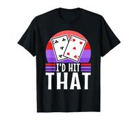 I'd Hit that Blackjack Value Graphic T-Shirt