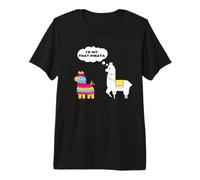 I'd Hit That Pinata Llama Cinco de Mayo Hilarious Party Premium T-Shirt