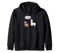 I'd Hit That Pinata Llama Cinco de Mayo Hilarious Party Zip Hoodie