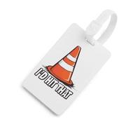 I'd Hit That Traffic Cone Light Luggage Tags for Suitcases Handbag Tag Labels Travel Accessories Privacy Cover ID Label
