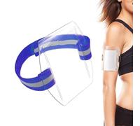 ID Holder - Clear Lightweight Secure Wrist Case, Work Accessory | Flexible Comfortable Construction Featuring Easy Visibility Style, Perfect For Season Pass Event Hospital Conferences Fest