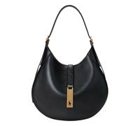 ID Leather Small Shoulder Bag - female - Polo Ralph Lauren - Shoulder Bags - Black - ONE SIZE - Bags ONE SIZE