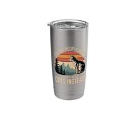 I'd Like People More If They were Cats Instead Stainless Steel Insulated Tumbler