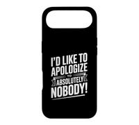 I'd Like to Apologize to Absolutely Nobody Quote Case for iPhone Air