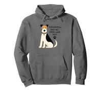 I'd Love To But My Dog Said No Pullover Hoodie