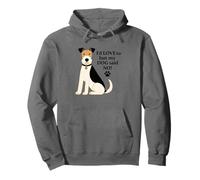 I'd Love To But My Dog Said No Pullover Hoodie