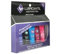 ID Lubricant Assorted Water Based Flavoured Silicone Tube Lubricant 5 Pack
