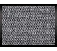 ID Mat 608005 Cahors/Florac Doormat, Polypropylene/PVC, 80 x 60 x 0.67 cm, Grey, 60 x 80 cm
