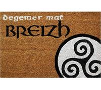 ID MAT Coconut mat, Polyvinyl Chloride, Beige, 40 x 60 x 1,5 cm