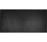 ID MAT Doormat, Rubber, Black, 90 x 180 cm