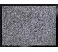 ID Matte 608005 Mirande Door Mat Nylon Fibre/Pvc Rubber 80 x 60 cm), gray, 60 x 80 cm