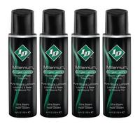 ID Millennium Silicone Lubricant Long Lasting 4 Bottles (130ml) Condom Friendly