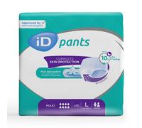 iD Incontinence Pants Maxi - Large - 1 Pack of 10 -Single Pack