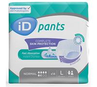iD Pants Soft Feel Incontinence Pants - Normal - Large (8 Packs of 14)