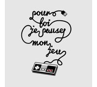 I'd Pause My Game For You (FR) T-Shirt - Grey - 5XL - Grey