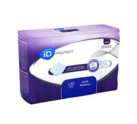 ID Protect Plus Incontinence Bed Pad Protector - 60x90cm (1 Pack) | Disposable underpads, absorbent bed pads, incontinence underpads, bed protector pads, waterproof bed pads.