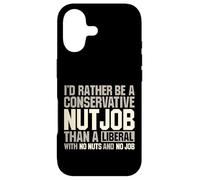 I'd Rather Be A Conservative Nutjob Than A Liberal Joke Case for iPhone 17
