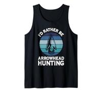 I'd Rather Be Arrowhead Hunting Spear Hunting Hunter Tank Top