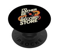 I'd Rather Be At A Record Store PopSockets Adhesive PopGrip