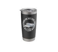 I'd Rather Be at The Caravan Funny Static Caravan Stainless Steel Insulated Tumbler