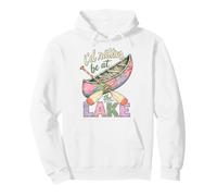 I'd Rather Be At The Lake Canoe Paddle Lake Life Pullover Hoodie