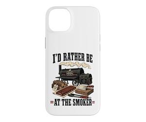 I'd Rather Be At The Smoker BBQ Loving Dad Case for iPhone 14 Plus