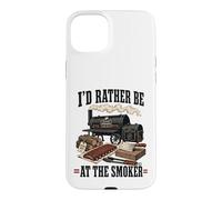 I'd Rather Be At The Smoker BBQ Loving Dad Case for iPhone 15 Plus