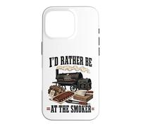 I'd Rather Be At The Smoker BBQ Loving Dad Case for iPhone 16 Pro