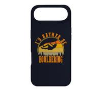 I'd Rather Be Bouldering Retro Bouldering Climbing Hobby Case for iPhone Air