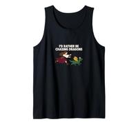 I'd Rather Be Chasing Dragons Dragon Lover Women Tank Top