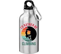 I'd Rather Be Climbing Rock Climbing Art Tourist Water Bottle