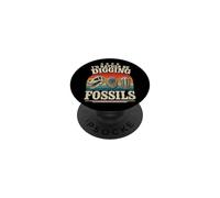 I'd Rather Be Digging Funny Dinosaur Fossils PopSockets Adhesive PopGrip