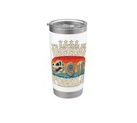 I'd Rather Be Digging Funny Dinosaur Fossils Stainless Steel Insulated Tumbler