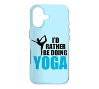 I'd Rather Be Doing Yoga Funny Yogi Case for iPhone 17