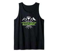 I'd rather be down the allotment, funny gardening Tank Top