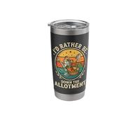 I'd Rather Be Down The Allotment Stainless Steel Insulated Tumbler